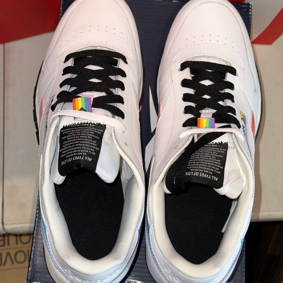 Reebok Pride CL Leather Unisex Men’s Size 11 US/EU 44.5 *New w og box* - Picture 4 of 9